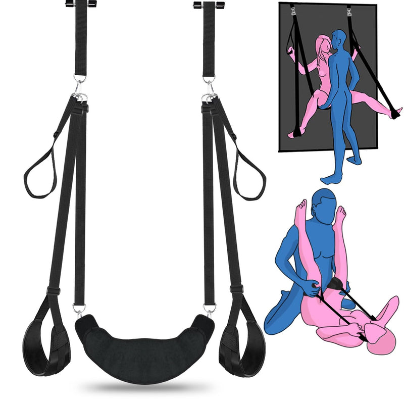 Sex Swing Bondage Restraints Bdsm Toys, 2 In 1 Door Sex Swing & Thigh BlessMyBucket Sex Swing Bondage Restraints Bdsm Toys, 2 In 1 Door Sex Swing & Thigh BlessMyBucket