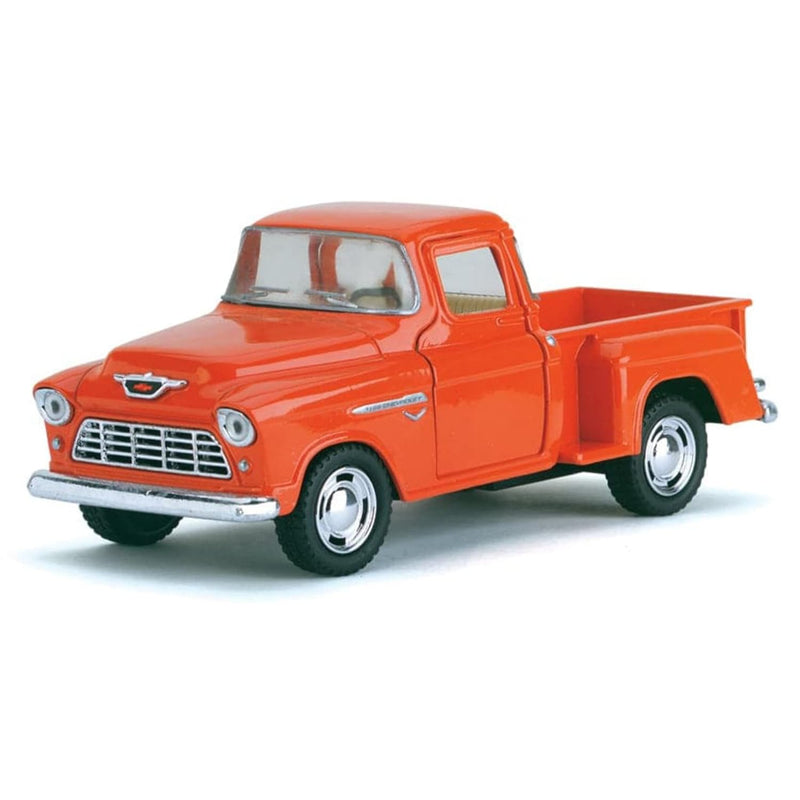KiNSMART 1955 Chevy STEPSIDE Pick-Up 5" 1:32 Scale Die Cast Metal Model Toy