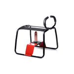 Ez-Ride Bangin Bench With Handles – Bdsm Compatible Sex Bench/Sex Chair For Men, Women & Couples Sturdy Steel Frame, Elastic Straps, Suction Cup Dildo Mount