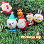 18 Pcs Christmas Wind Up Toys, Educational Walking Clockwork Jump Funny Toys Party Gifts Party Favors Stocking Stuffers For Children Kids Boys Girls Toddlers