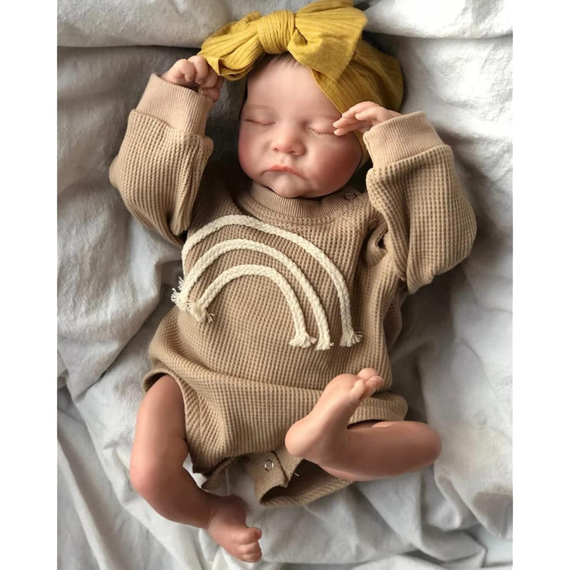 Reborn Baby Dolls 19Inch Soft Body Realistic Newborn Baby Dolls Real Life D