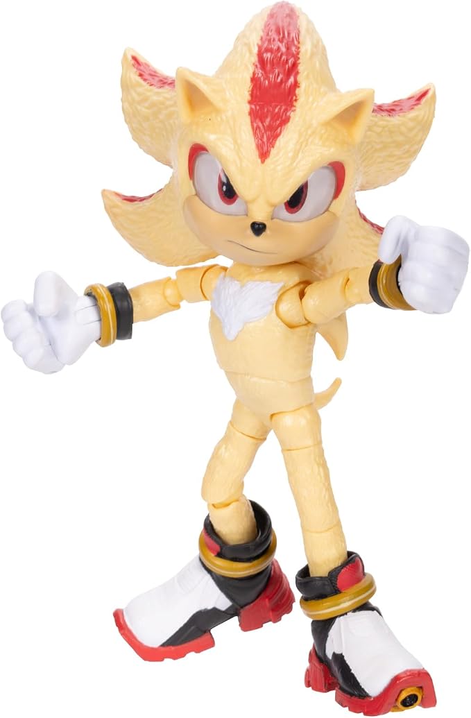Super Sonic 5-Inch Action Figure | Sonic the Hedgehog 3 Movie
