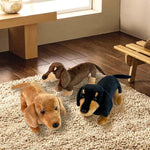 Dogs Stuffed Animals,16”Dachshund Stuffed Animals Toys Plush Dog Stuffed For Kids,Girls,Boys,Pet,Soft Cuddly Plush Toy Realistic Dog Toys As Birthday Gift (Brown)