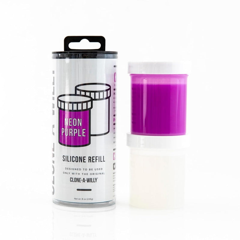 Empire Laboratories Inc. 73741: Clone-A-Willy Refill Neon Purple Silicon