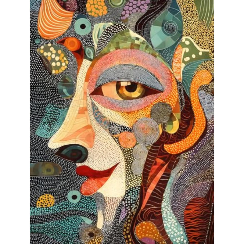 1000 Piece Mysterious Face Jigsaw Puzzle for Adults