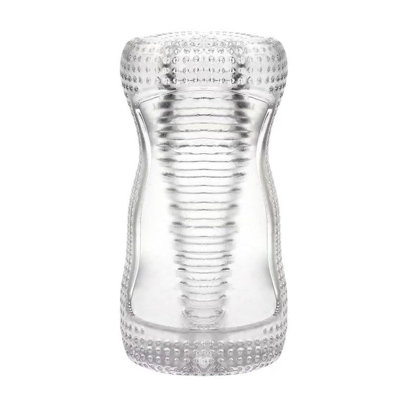 Male Masturbator Sex Toys?Portable Transparent Manual Sucking Pocket Pussy Masturbation Cup With? Realistic Texture Spiral Tunnel Stroker?Penis Training Sex Toy For Men?