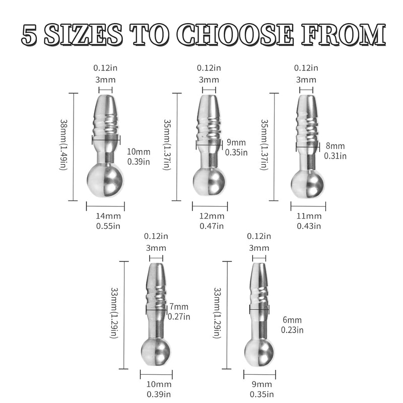 Urethral Sounds,Urethral Plug For Urethral Training Stimulation Masturbation Sex Toy