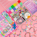 3400 Pcs Unicorn Mermaid Jewelry Making Kit for Girls Ages 5-12