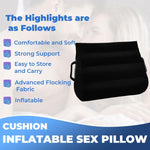 Inflatable Position Pillow – Supportive Sex Cushion for Couples, Multi-Function Ramp