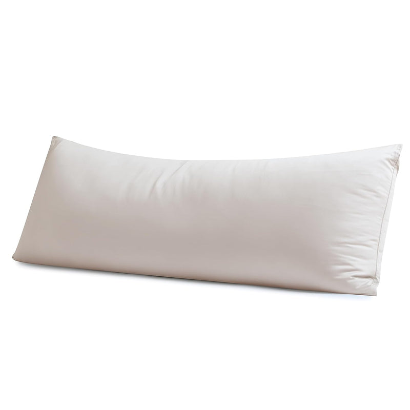 Body Pillow Cover Long Pillow Case,100% Egyptian Cotton Bed Pillow Protector W