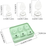 Sex Anal Plug Shaped Ice Cubes And Ice Cube Mold Penis Ice Cube Mold Silicone For Adults Dildo Classici Dildo Anal Plug Anali (Green Anal Plug)