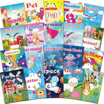 20 Pack Mini Coloring Books for Kids, 5.1 x 7 Inch, Party Favors & Goodie Bag Stuffers