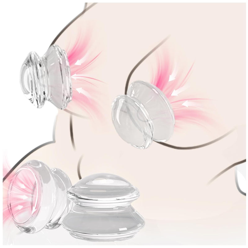 Nipple Suckers Clamps Sex Toys For Women Pleasure, Transparent Silicone Nipple Suction Sex Toy, Bdsm Female Couples Adult Sex Toys, Nipple Sucking Sexual Stimulation Device For Women