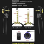 Men Male Electric Shock Beaded Urethral Sound Plug Adjustable Silicone Cock Glans Ring Electro Set With Power Unit Box Urethra Sex Toys Orgasm Masturbate Penis Dilator Expander Chastity (A-Set)