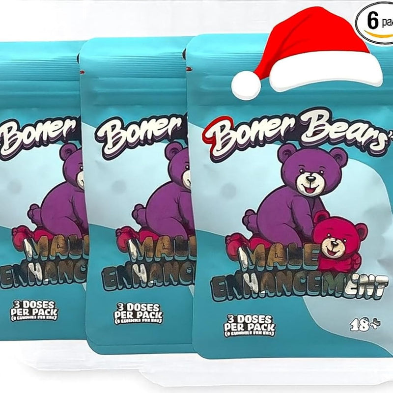 Boner Bear Box Of 3 For Male