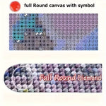 12 x 12 Inch Cat Diamond Painting Kit for Adults, 5D Full Drill Gem Art Craft