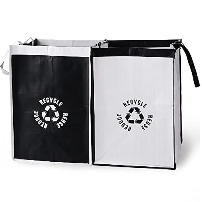 Recycle Waste Bin Bags, 12L Capacity, Polypropylene Material, Black Color, 2 Pie