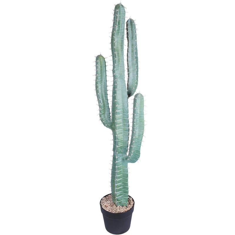 Artificial Cactus 3.3Ft(39") Tall Fake Big Cactus Plants Faux Cacti Saguaro Wi