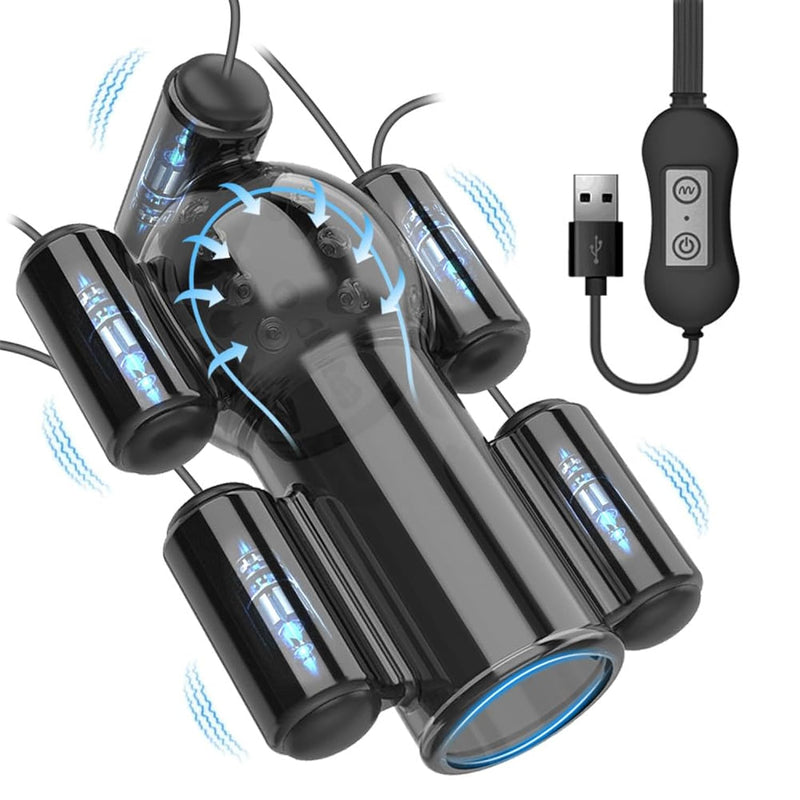 Men'S Penis Training Vibrator -Male Masturbator,10 Vibration Modes For Glans Ejaculation Training,Prolonged Pleasure,Enhanced Endurance,Stimulation Of Men'S Penis Glans Adult Sex Toy(Usb Power Supply)
