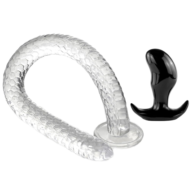 7 Inch Mango Butt Plugs + 41.73 Inch Thick Dragon Dildos
