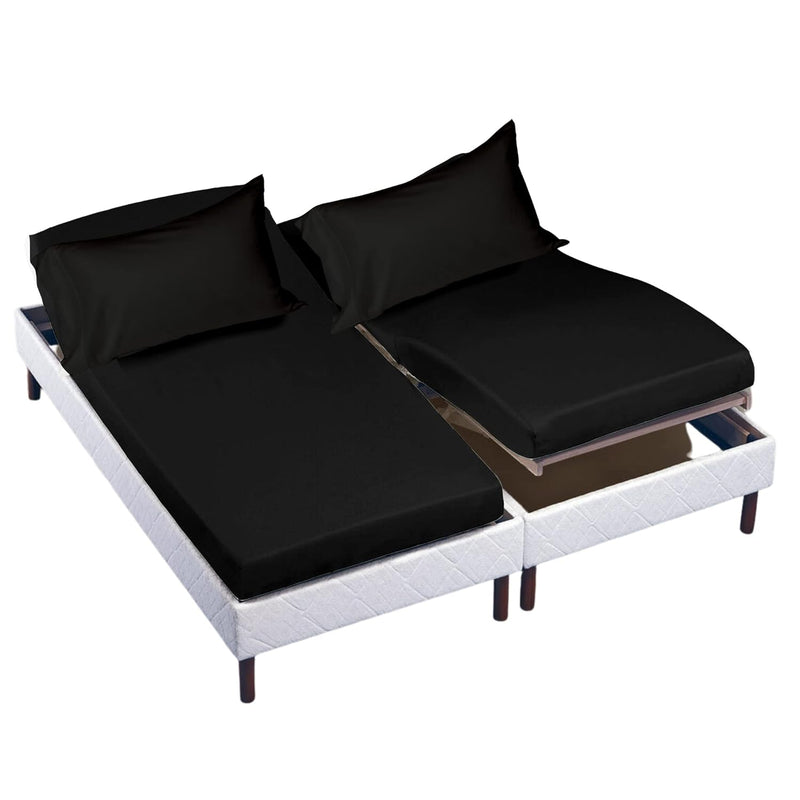 Adjustable Bed Sheets Split King Size -400 Tc Split King Sheets For Adjustable