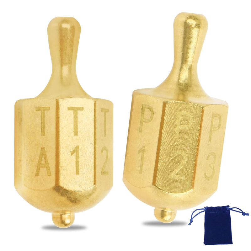 Put And Take Spinner Game Solid Brass Game Of Spinning Dice Of Chance, Gamblin