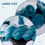 Big Thrusting Dildo - Huge Suction Cup Dildo For Anal Play, Realistic Silicone Dildo For Men And Women, Adult Sex Toys For Extra Stimulation And Pleasure (D216-Xl)