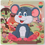 Puzzles For Kids Ages 3-5 Year Old 20 Piece Colorful Wooden Puzzles Set Of 6 Vibrant Theme Brain Development Learning Toys Set For Boys And Girls (6 Puzzles)