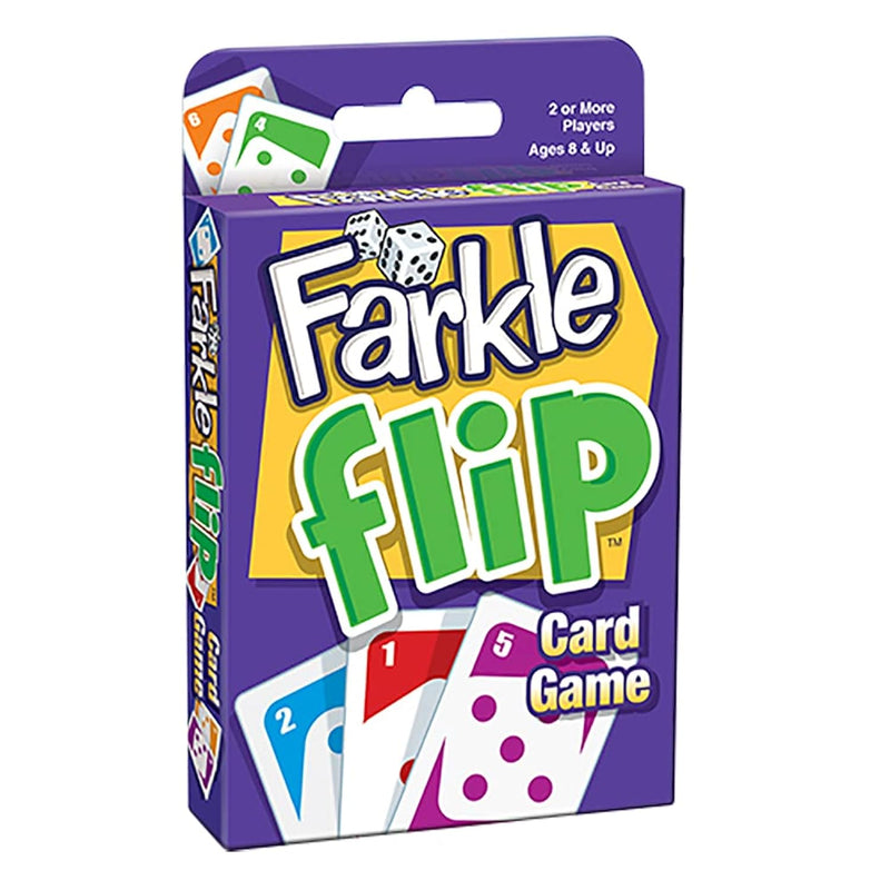 Farkle Flip The Classic Dice Game Now In A Card Game For Game Nights Ages 8