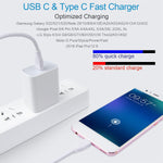 Usb C Pixel 7 Fast Charger For Google Pixel 7/7Pro 6A/6 Pro/6 5 4A/4Xl/4 3A/3Xl/3 2/2Xl Xl, Samsung Galaxy S23 A53 5G A13 S22 S21 S20, 20W Pd Power Adapter Fast Charging Block And 6Ft Usb C To C Cable