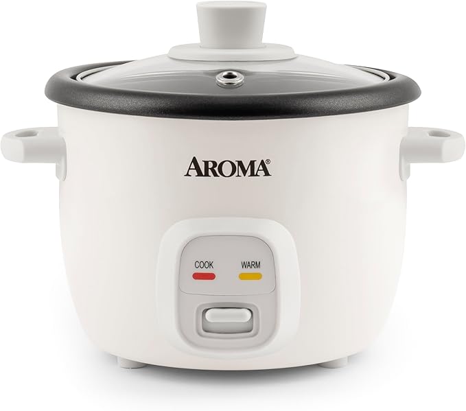 Housewares 4-Cups (Cooked) / 1Qt. Rice & Grain Cooker
