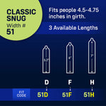 My Classic Sized Condoms | 51H: Classic Snug (51), Length 7” (H)
