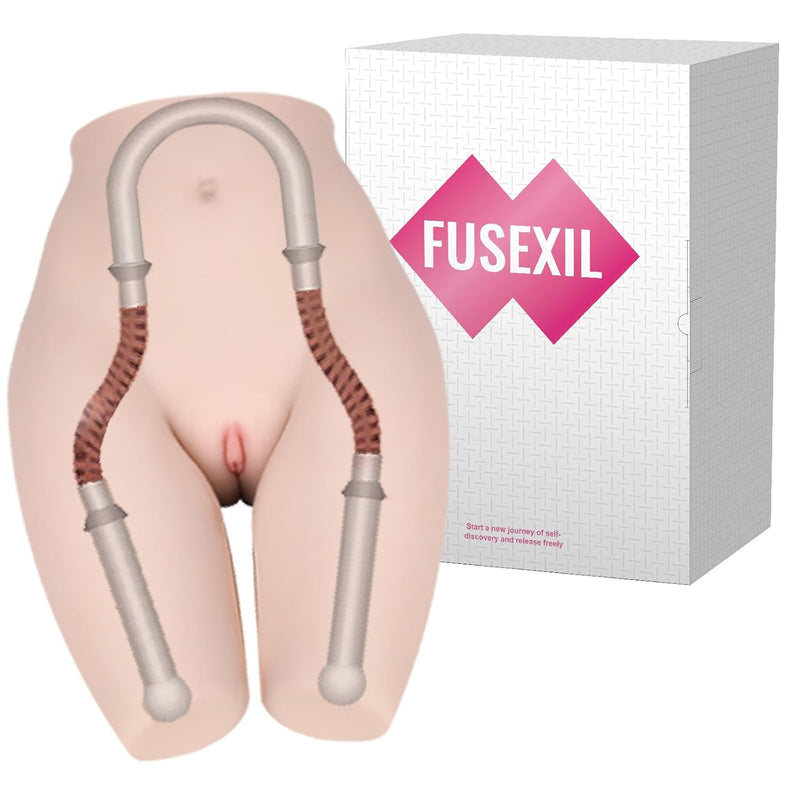 Male Masturbators Lifelike Sex Dolls Realistic Butt Pocket Pussy Soft Ass Hands Free Stroker Channel Adjustable Built In Frame Vagina Anal 2 Hole Adult Sex Toys 13.2Lb