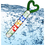 Glass Dildo,Crystal Butt Plug Penis Anal Sex Toys G Spot Stimulation Pleasure Wand For Couple Lover And Single Men And Women