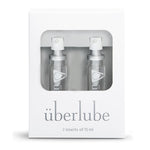 Silicone Lube - Good To Go Travel Refill Unscented Silicone Lubricant Personal Lubrication : Latex Safe Sex Lube Liquid For Couples, Vaginal & Anal - 2 Tubes - 15Ml