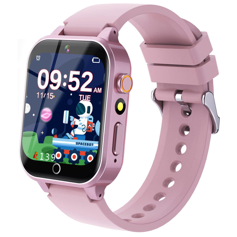 Kids Smart Watch Gift For Girls Age 5 12, 26 Games Hd Touch Screen Watches