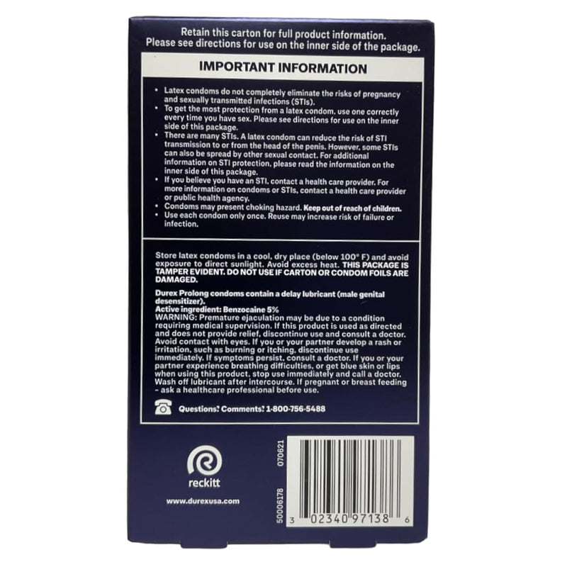 Prolong Condom (Pack Of 18)