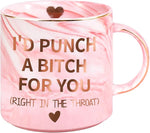 Mothers Day Mom Gifts for Mom from Daughter,Valentines Gifts for Her Women Wife,Galentines Day Gifts,12 OZ Funny Coffee Mug,Christmas Birthday Gifts for Women Stocking Stuffers for Women