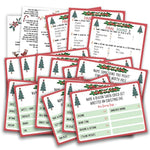 Christmas Friendly Feud Quiz, Baby Shower Game Night, Christmas Party Game, Family Activity, Feud Trivia Quiz, Holiday Games For Adults Coworkers Groups Christmas Party Supplies-2 (Sd-004)