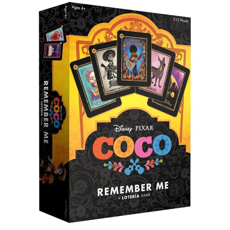 Coco Remember Me Loteria Game - Custom Artwork from Disney Pixar Film, Insp