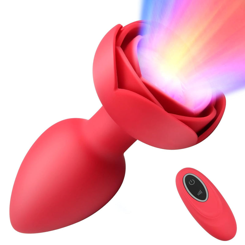 Anal Vibrator Remote Control Butt Plug With 7 Vibration Modes Vibrating Sex Toy For Vaginal Prostate Massage Usb Charging Waterproof Anal Trainer For Women Couple