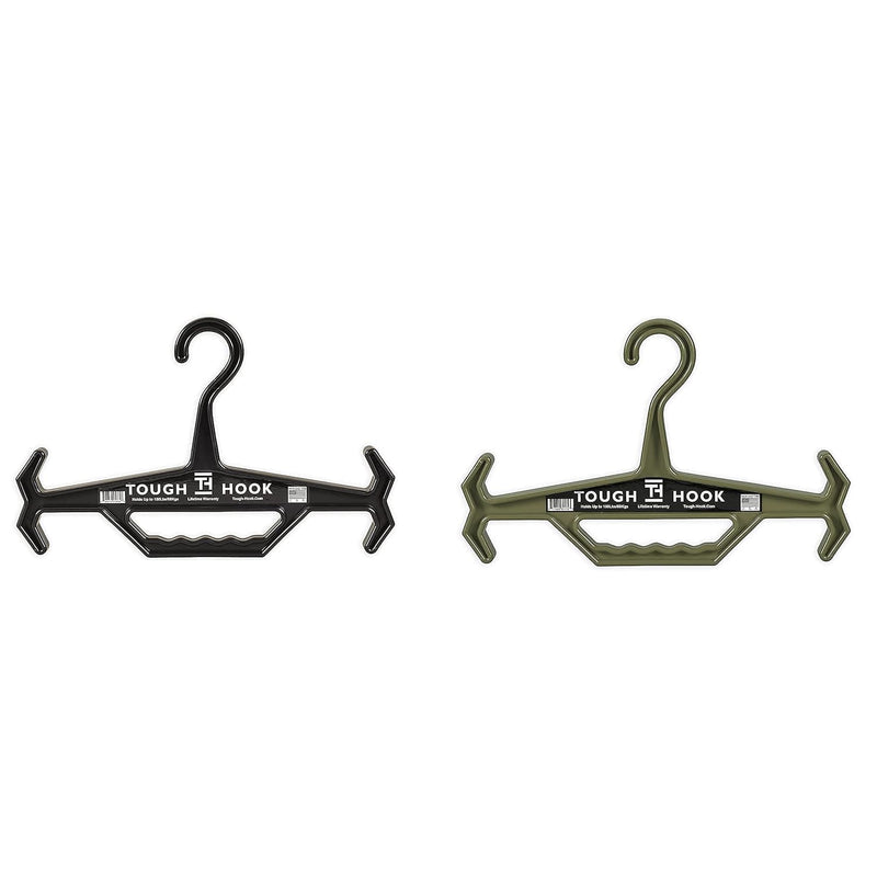 Original Hangers Gen2 | Multi Pack Set Of 2 |Usa Made | Black Foliage