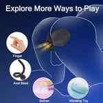 Hollow Anal Tunnel Plug With Ultra-Soft Base & Long-Term Wear Silicone Butt Plug Anal Expander Anal Dialator Stretcher Hollow Anal Trainer Viginal Plug Adult Sex Toy For Couple Women Men Gay