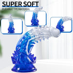 Adult Toys Fantasy Dildo With Strong Suction Cup Dildo, 8.8 Inch Huge Adult Toys For Women Men And Couples, Hands-Free Play Liquid Silicone Adult Sex Toys & Games