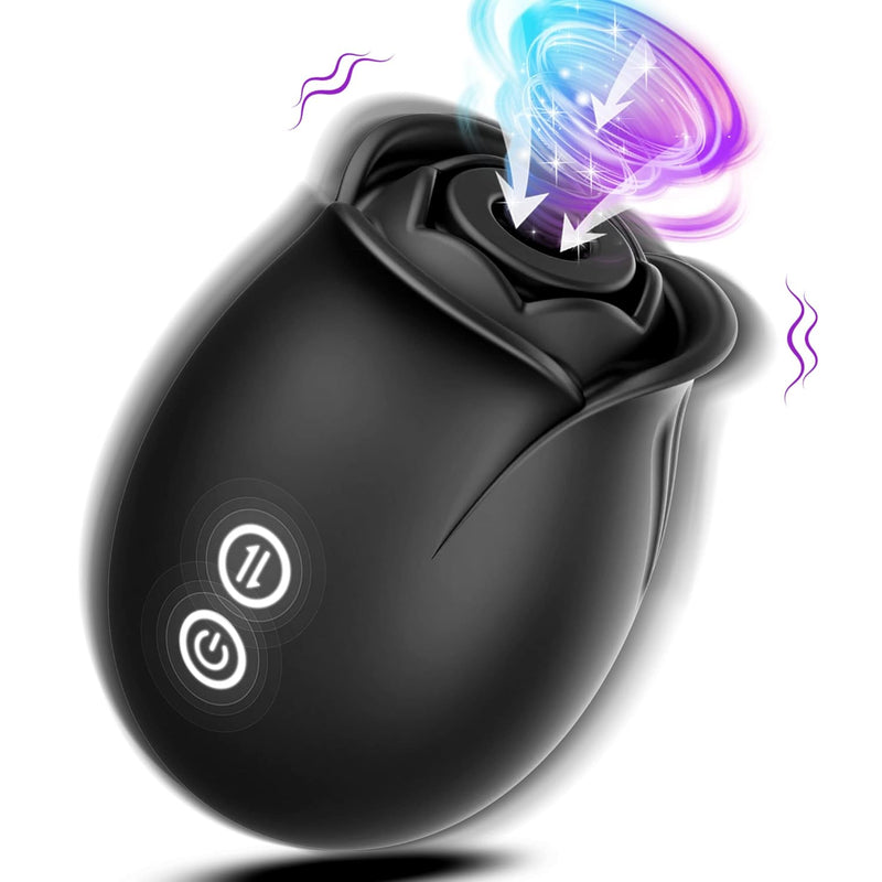 Rose Sex Toy Adult Toys - Rose Vibrator For Women Sex Toys With 9 Sucking Modes, G Spot Vibrator Adult Sex Toys, Toys For Women'S Sex Rose Vibrators Sucker Womens Sex Toys For Woman Female