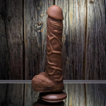 Flexskin Poseable True Feel Dildo, Dark