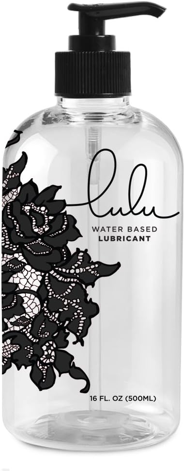 Natural Water-Based Personal Lubricant – Long-Lasting Liquid Lube, 16 oz