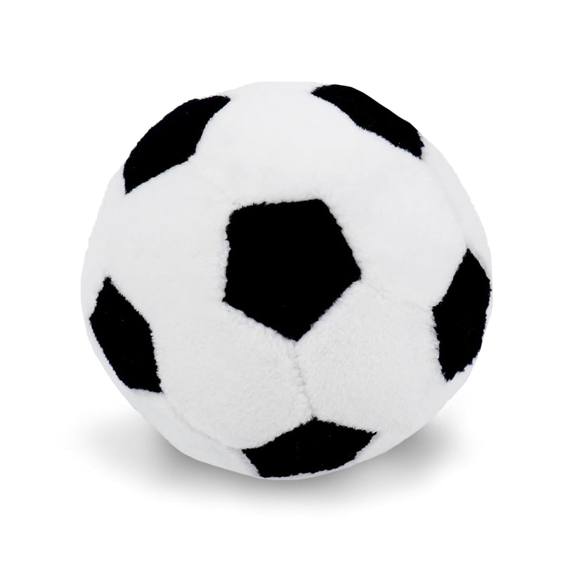 2.5" My First Soccer Ball Plush Baby Rattle Toy Safe Soft Sports Toy For In
