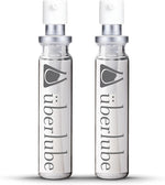 Silicone Lube Travel Set – Unscented, Latex-Safe & Long-Lasting, 2 Tubes (15ml)