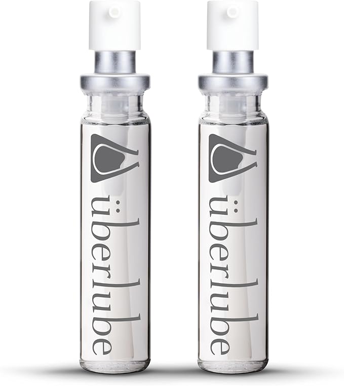 Silicone Lube Travel Set – Unscented, Latex-Safe & Long-Lasting, 2 Tubes (15ml)